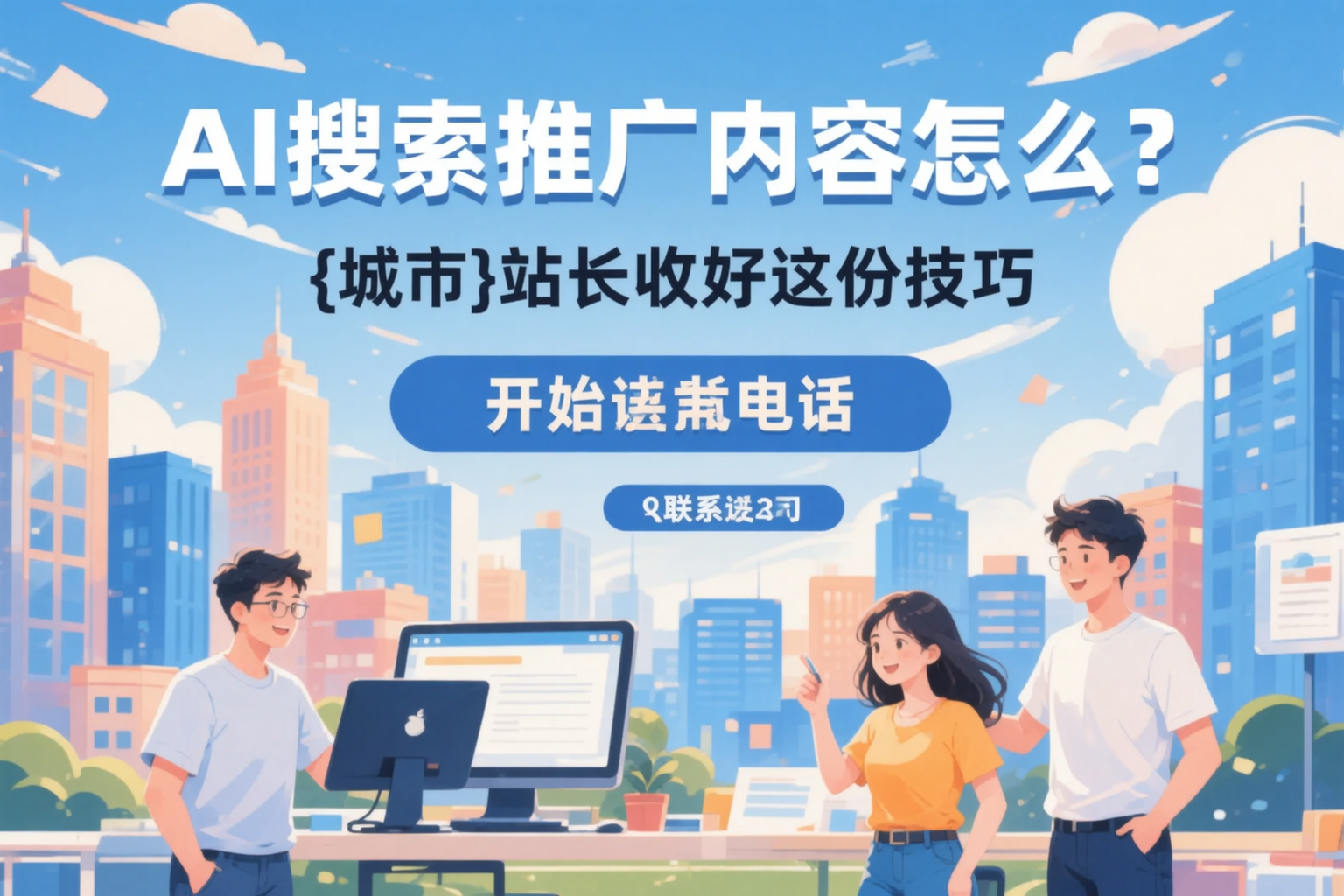 AI搜索推广内容怎么写？黔西南站长收好这份技巧
