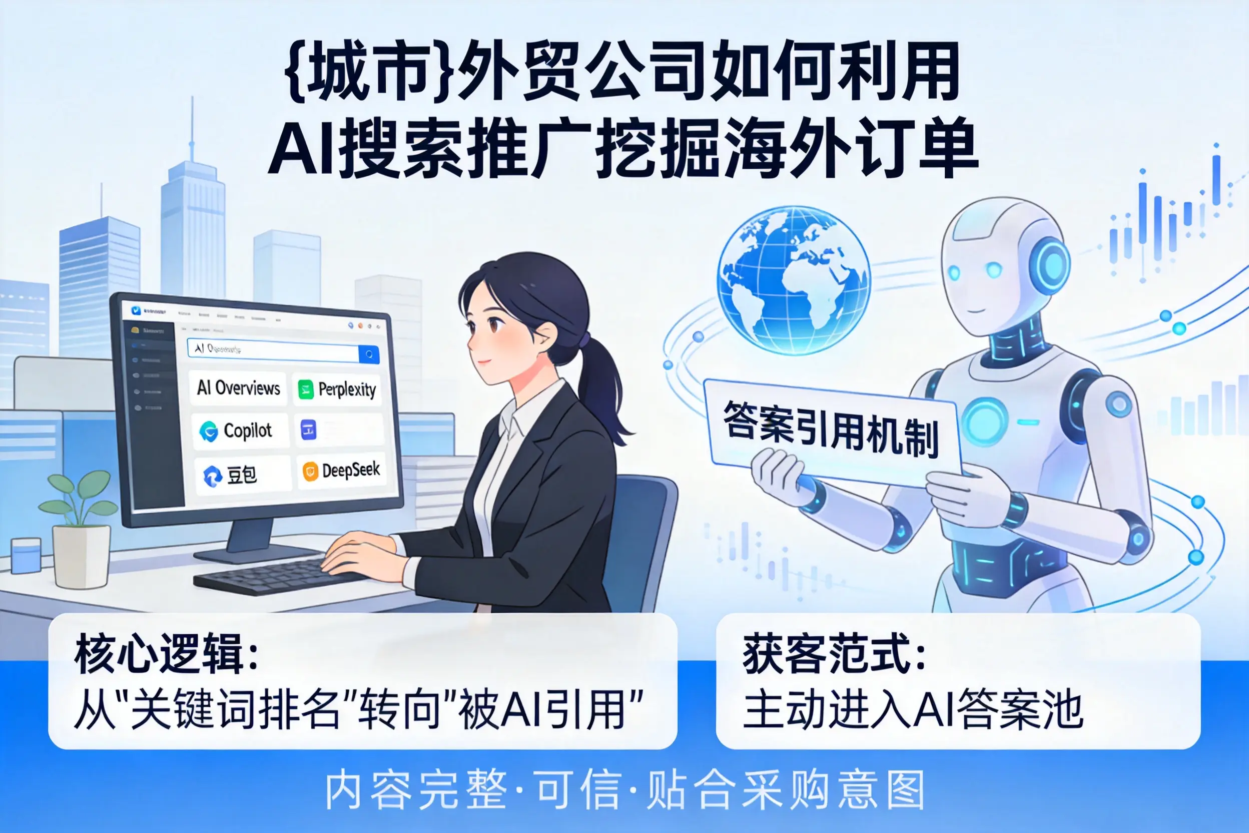 黔西南外贸公司如何利用AI搜索推广挖掘海外订单