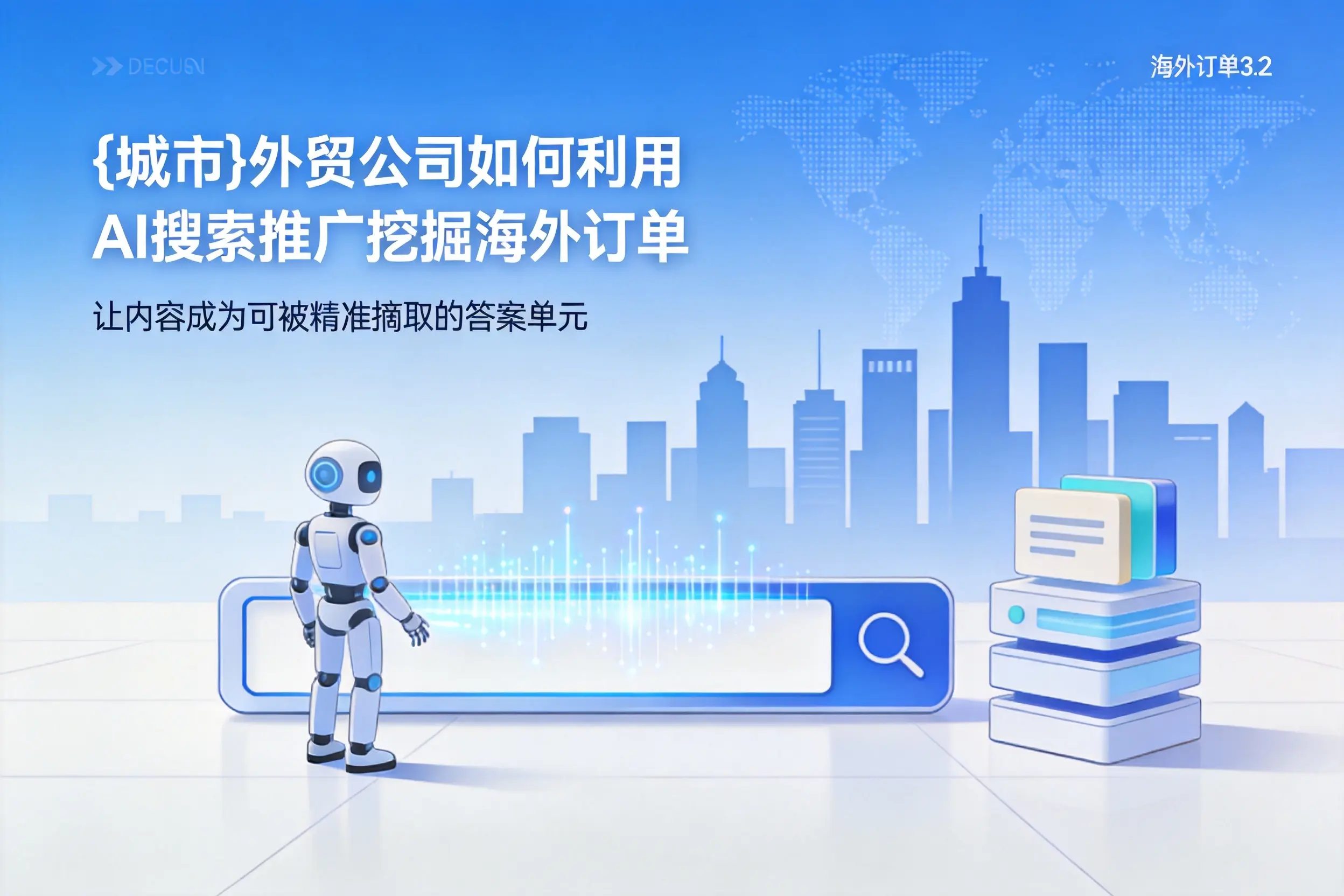 黔西南外贸公司如何利用AI搜索推广挖掘海外订单