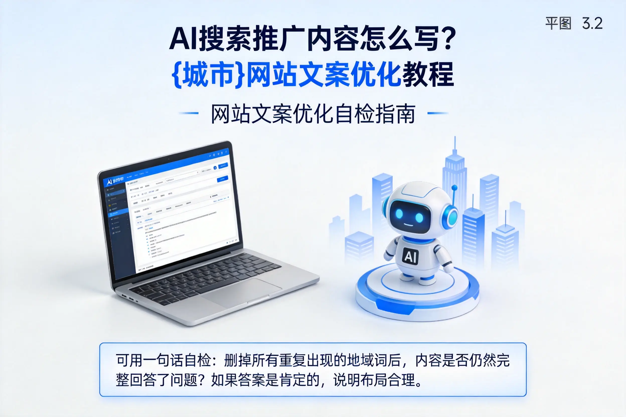 AI搜索推广内容怎么写?黔西南网站文案优化教程