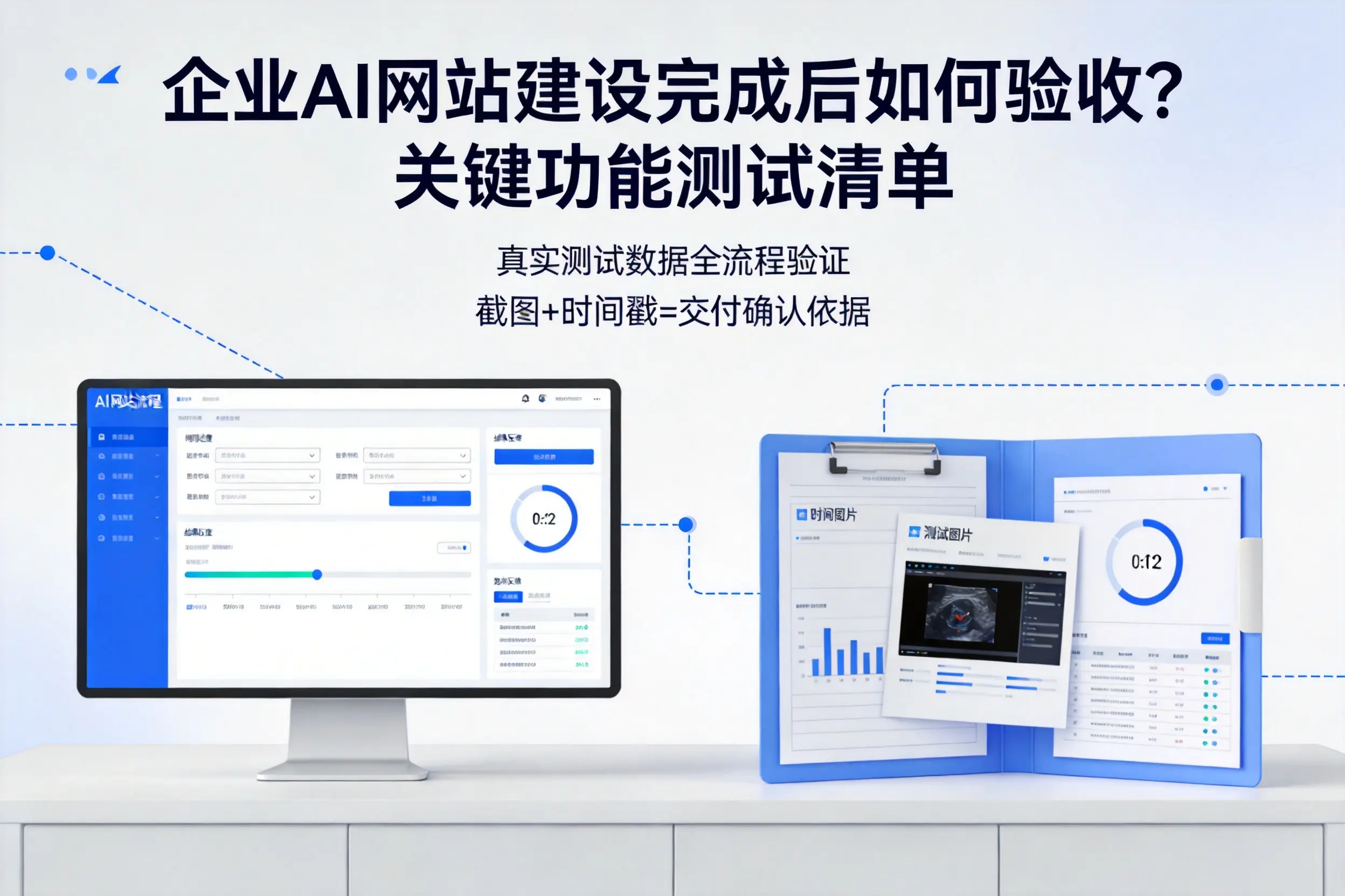 黔西南企业AI网站建设完成后如何验收?关键功能测试清单