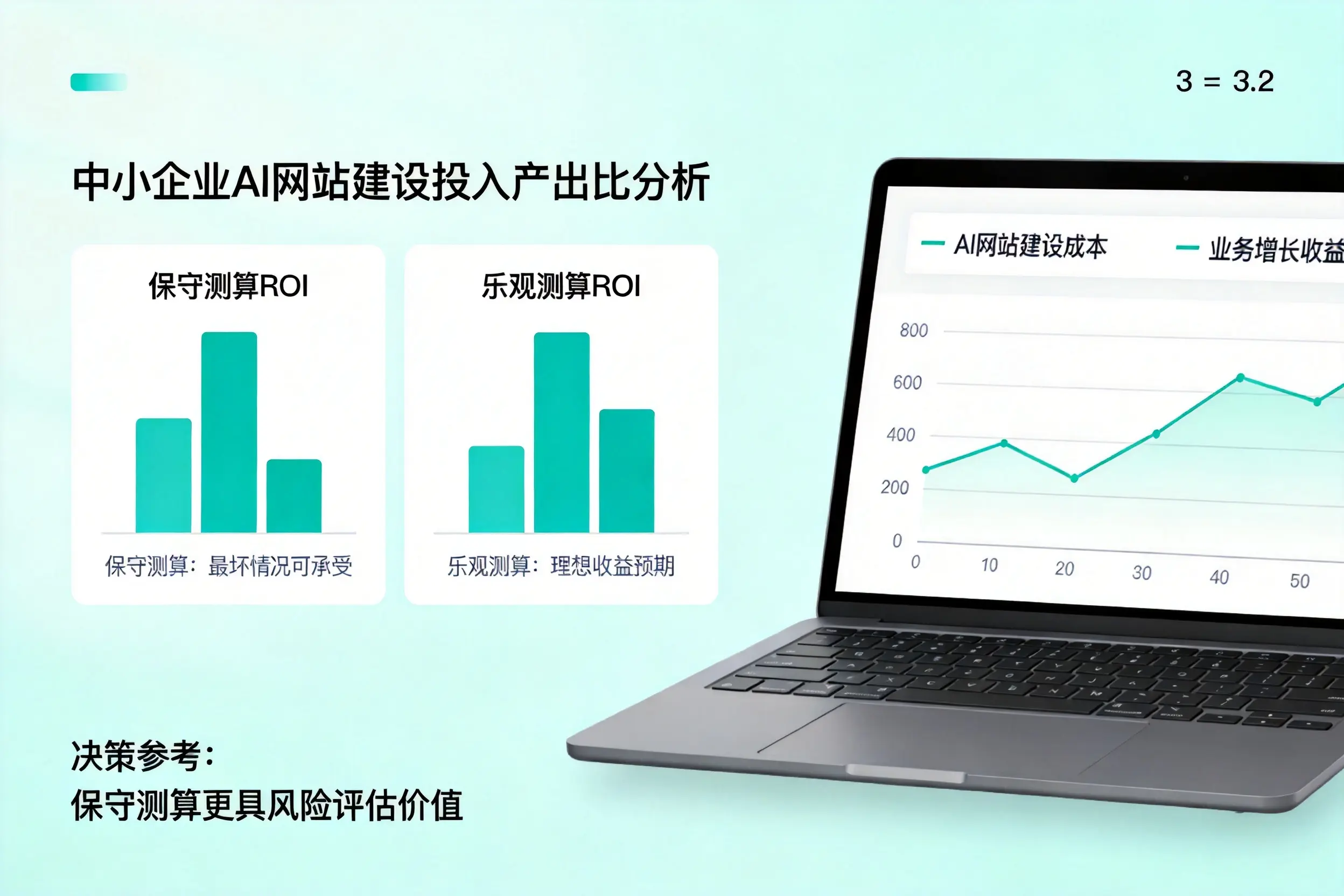 黔西南中小企业AI网站建设投入产出比怎么算?先看这份分析