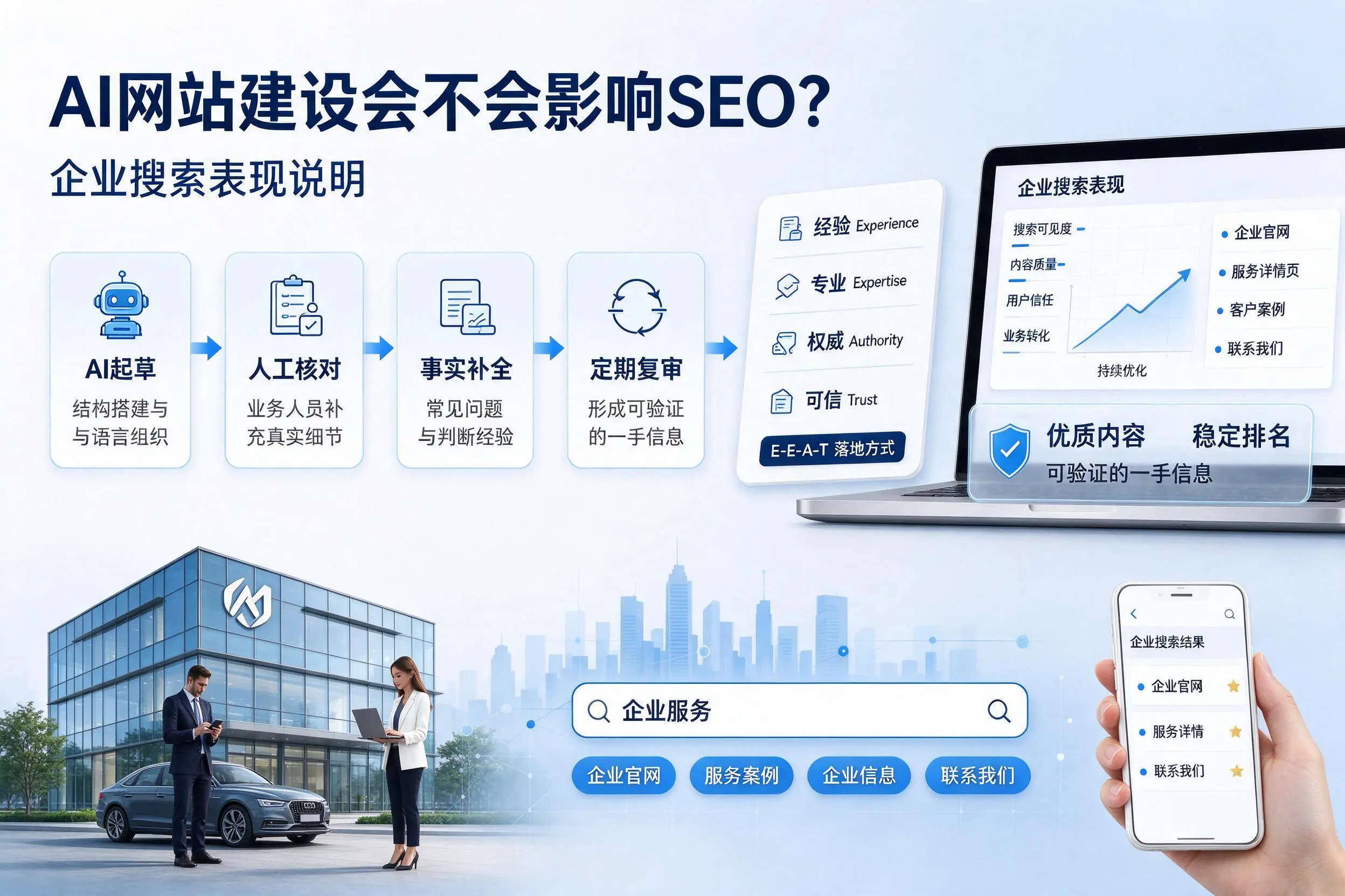 AI网站建设会不会影响SEO?黔西南企业搜索表现说明