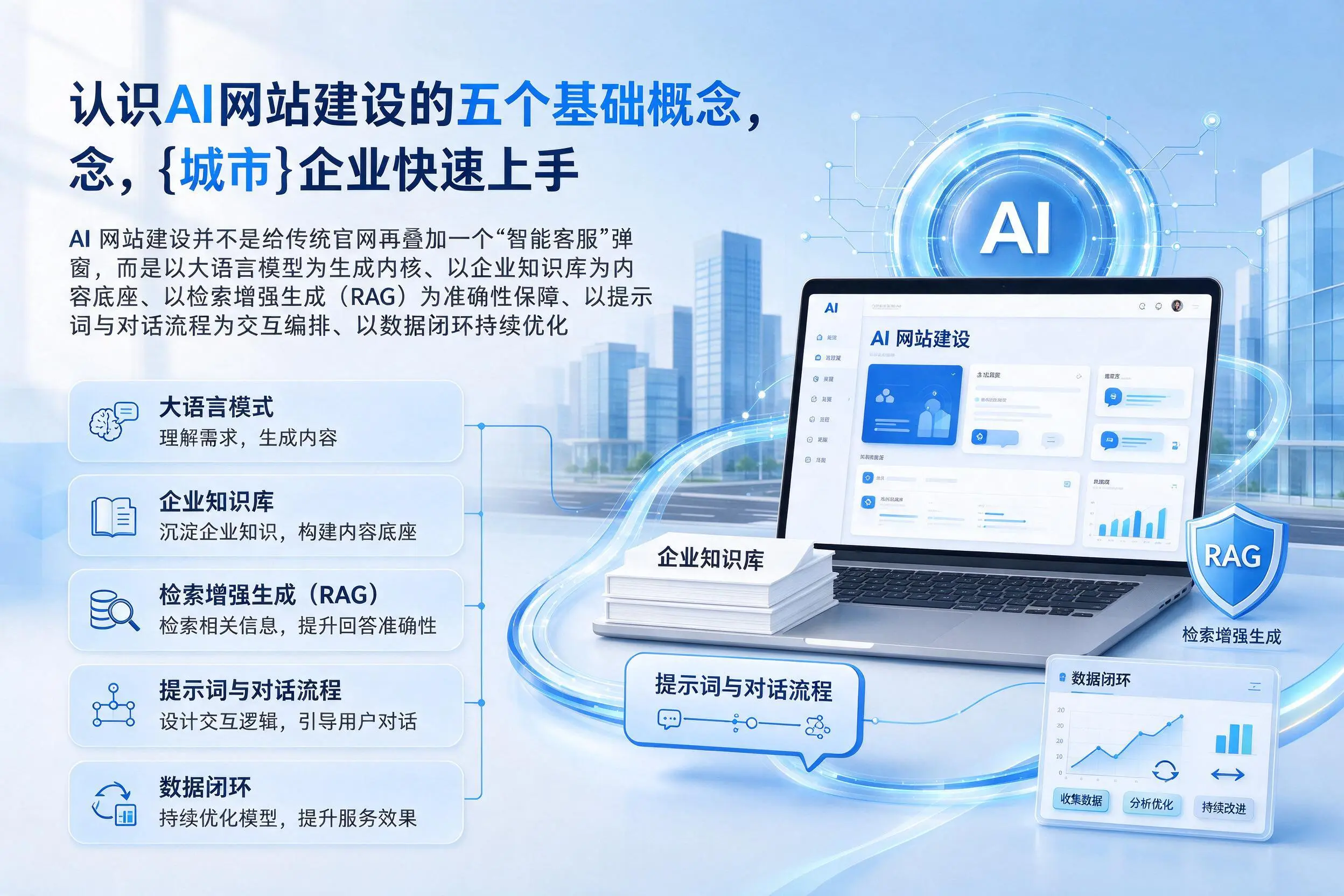 认识AI网站建设的五个基础概念,黔西南企业快速上手