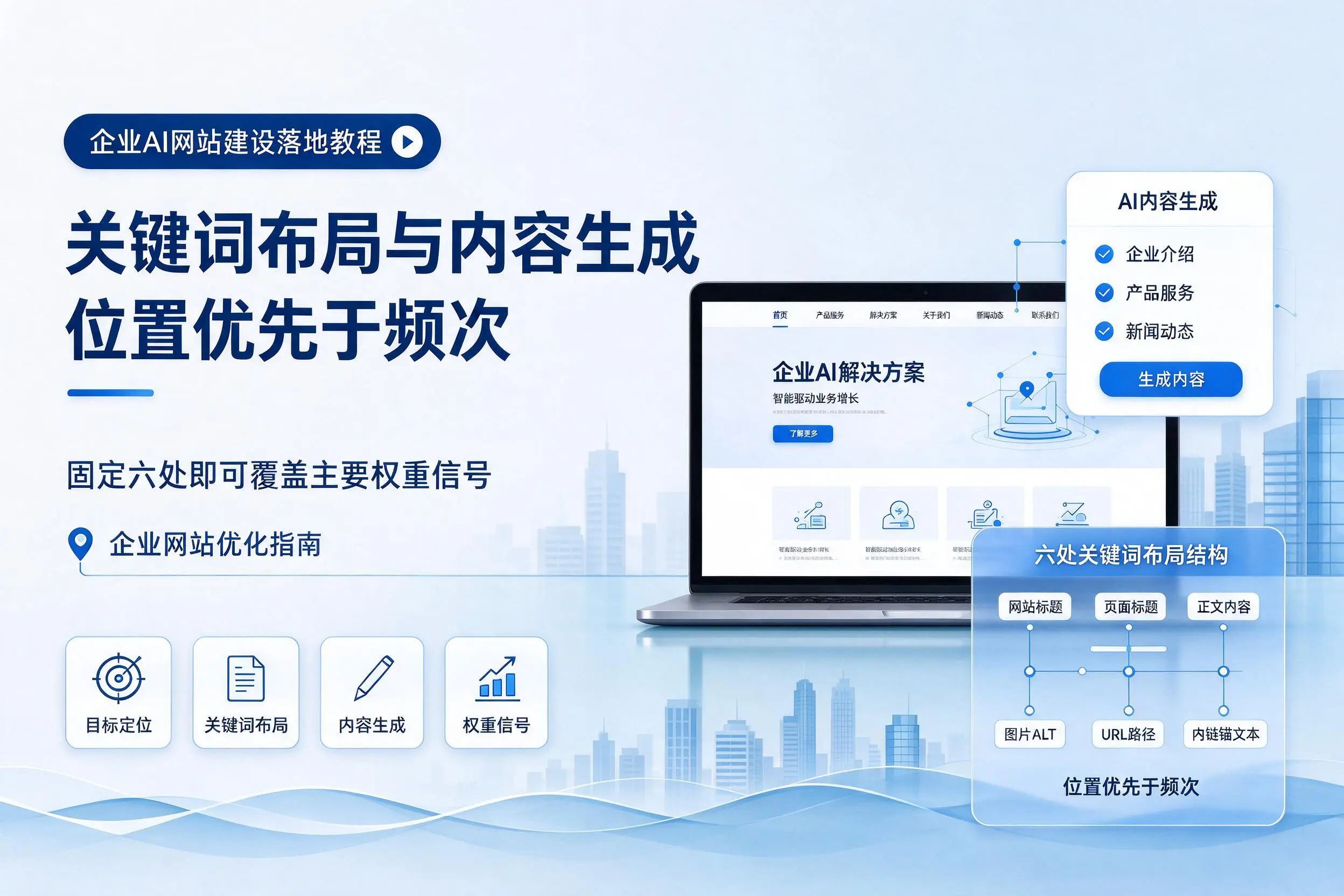 黔西南企业AI网站建设落地教程:关键词布局与内容生成